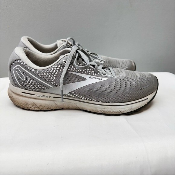 Brooks ghost 14 running athletic shoes women's 12 grey - Picture 3 of 7